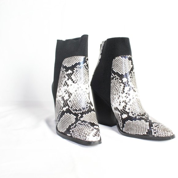 WOMENS STRETCH ANKLE BOOTIES - Picture 3 of 7